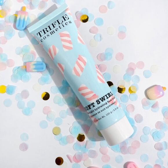 NEW SEPHORA Trifle Cosmetics Soft Swirl Overnight Hydrating Face Mask Cream - Picture 2 of 11